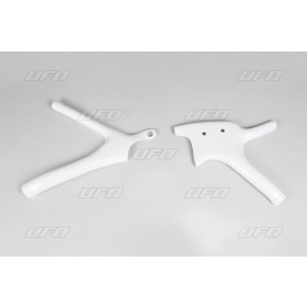 UFO White Frame Guards Yamaha YZ 125-250cc 93-01