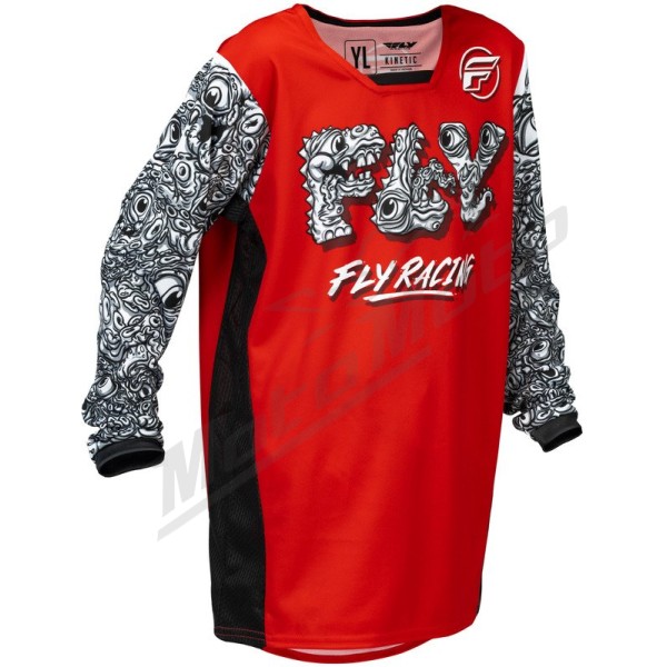 FLY RACING Kinetic Mutant Youth Jersey