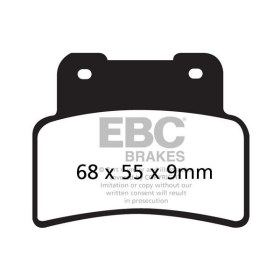 EBC SFA Series Organic Scooter Brake Pads KYMCO EXCITING 400cc 14-21