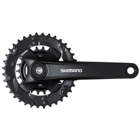 Priekinis žvaigždžių blokas su švaistikliais Shimano ALTUS FC-MT101-2 36x22T 9pavarų 175mm