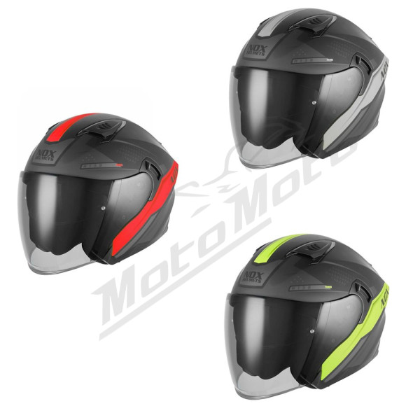 Open Jet Helmet NOX N130 EKTO