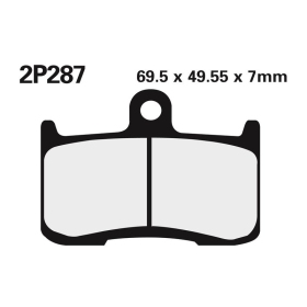 NISSIN stabdžių trinkelės Indian / Kawasaki / Suzuki / Triumph 03-24