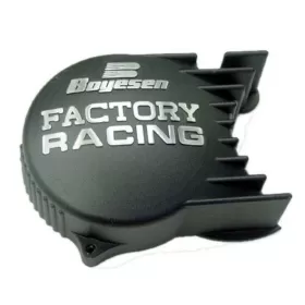 BOYESEN Factory Racing generatoriaus dangtelis juodas Honda CRF50F