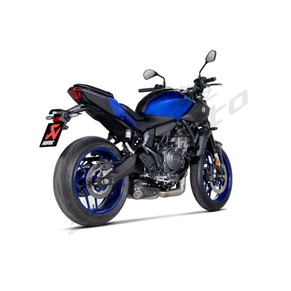 AKRAPOVIC Racing Line Full Exhaust System Stainless Steel / Carbon Fiber Yamaha MT-07 690 2025