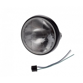 SALE! Universal black headlight 187MM