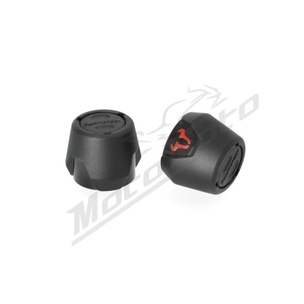 SW-MOTECH Front Axle Slider Set BMW F / R / S 800-1200 14-26