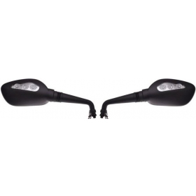 Rear view lighted LED mirror M8 2pcs