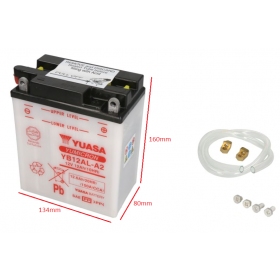 Battery YB12AL-A2 YUASA 12V 12.6Ah