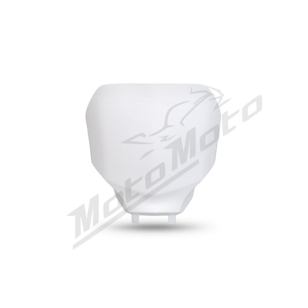 UFO Baltas priekinio numerio plastikas Yamaha YZF 250-450cc 23-26