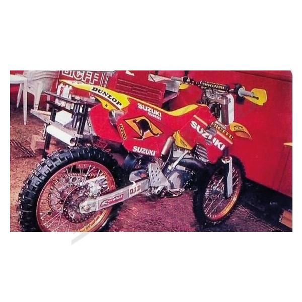 TECNOSEL Seatcover "Team Suzuki" Suzuki RM 125-250cc 96-98