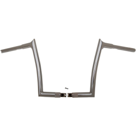 FAT BAGGERS INC. Pointed Top Handlebar Black 89x30.5cm Harley Davidson FLTRK / FLTRU / FLTRX / FLTRXS 1690-1923 15-24