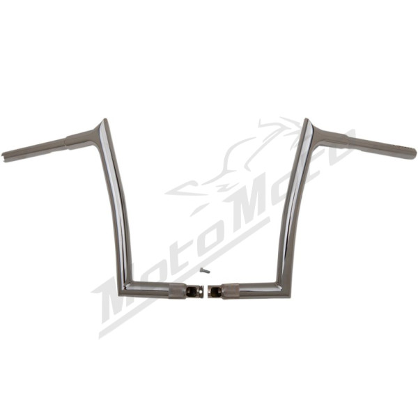 FAT BAGGERS INC. Pointed Top Handlebar Black 89x30.5cm Harley Davidson FLTRK / FLTRU / FLTRX / FLTRXS 1690-1923 15-24