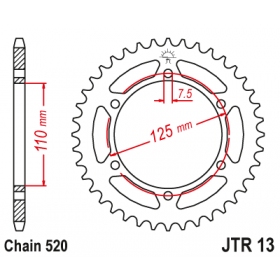 Rear sprocket JTR13