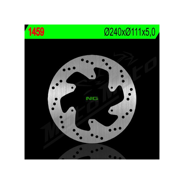 NG BRAKES Galinis fiksuotas stabdžių diskas 245mm Yamaha MT / Tracer / XSR 850-900cc 13-20