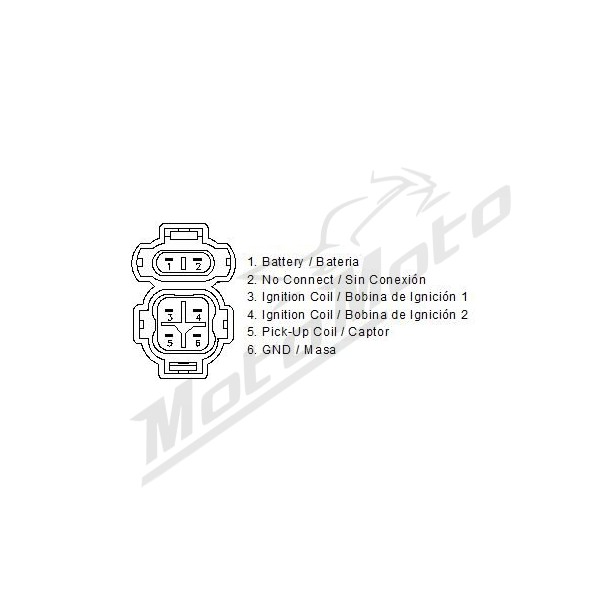 MOTOPLAT CDI Honda XL 600V 87-88