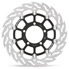 MOTO-MASTER Flame Front Floating Brake Disc Triumph Speed Twin / Tiger / Tiger Explorer 800/1200 11-20 