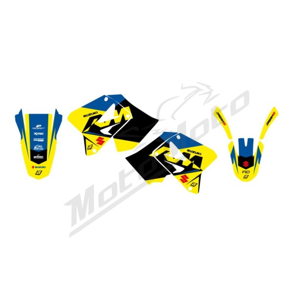 BLACKBIRD RACING Dream 5 Graphic Kit Suzuki RM / RM-Z 125-250cc 01-25