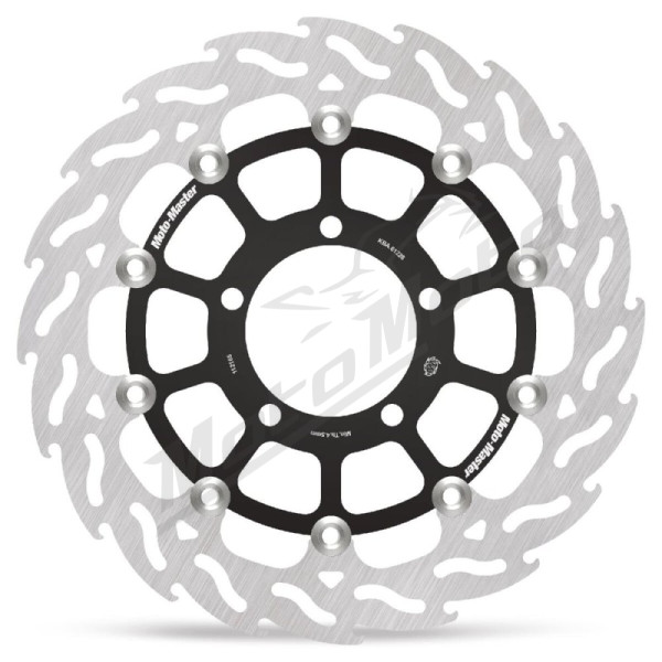 MOTO-MASTER Flame Front Floating Brake Disc Triumph Speed Twin / Tiger / Tiger Explorer 800/1200 11-20 