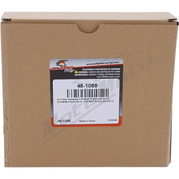 ALL BALLS Air Filter KAWASAKI KVF 360 03-13