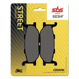 Sbs stabdžių trinkelės 663HF keraminės SYM / Yamaha