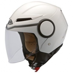SMK STREEM GL100 white open face helmet