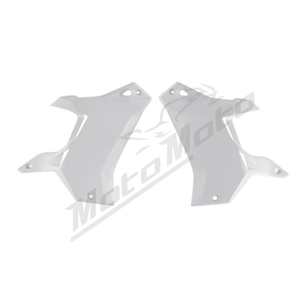Racetech (rtech) radiator caps (left/right) t7 revolution yamaha tenere 700 '19-'24 color black