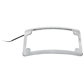 CUSTOM DYNAMICS Radius LED License Plate Frame 18,5 x 11 cm