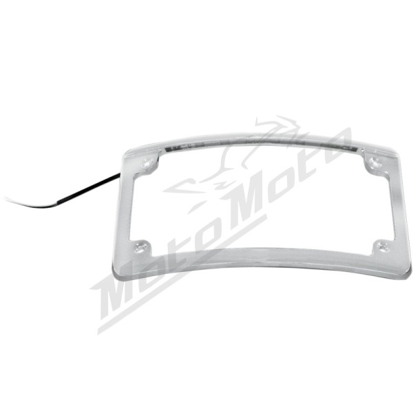 CUSTOM DYNAMICS Radius LED License Plate Frame 18,5 x 11 cm