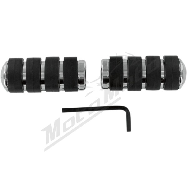 KURYAKYN ISO Large Pegs Without Adapters Harley Davidson FLDE / FLHC / FXLR / XL / XLX / XR 883/1923 84-25