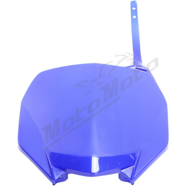 UFO Front Number Plate Yamaha YZ / YZ F 125-450cc 18-> Blue