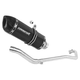Suzuki GSX R 125 2017-2019 Full Exhaust System Collector Silencer HP1 BLACK + dB killer
