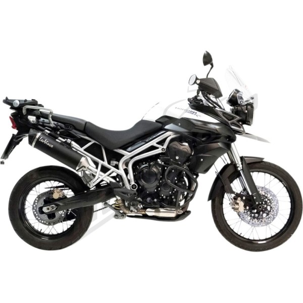 LEOVINCE Nero Slip-On Muffler - Stainless Steel TRIUMPH TIGER 800 11-16