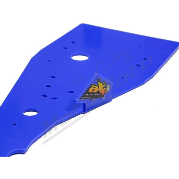 AXP Skid Plate - HDPE 8mm Blue Yamaha YFM 700 06-19