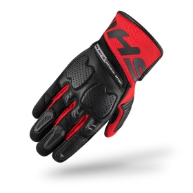 SHIMA BLAZE 2.0 Leather/Textile Gloves Black / Red