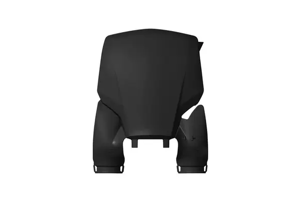UFO Black Number Plate Extension Yamaha YZF 450cc 26