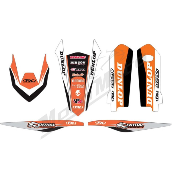 FACTORY EFFEX Trim Kit Graphics KTM SX / SX-F / XC / XC-F 125-450cc 15-18