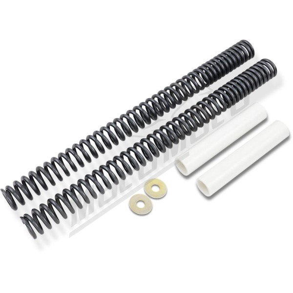 PROGRESSIVE SUSPENSION Šakių spyruoklių kompl. 0,89kg/mm - 1,42kg/mm Harley Davidson FL / FLH / FLHR / FLHRC / FLHRI / FLHS / FLHT / FLHTC / FLHX / FLS / FLSTC / FLSTF / FLSTN / FLTC / FXDWG / FXST 13
