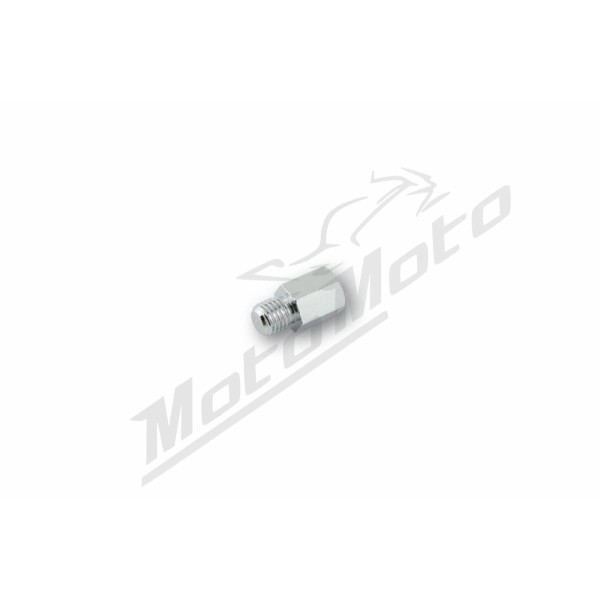 HIGHSIDER Mirror Adapter Chrome Hole M8 Right On Bolt M10 Right