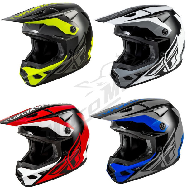 Helmet Off-road FLY RACING KINETIC CREST