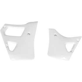 UFO Side Plastics White Yamaha YZ 125-250 89-92
