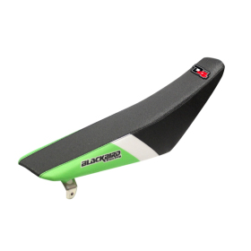 Blackbird seat cover Dream 4 KAWASAKI KXF 250 04-05 Black/Green