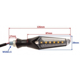 Universal turn signals LED 2pcs