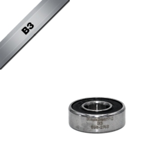 BLACK BEARING B3 Bearing 8x19x6 mm 698-2RS