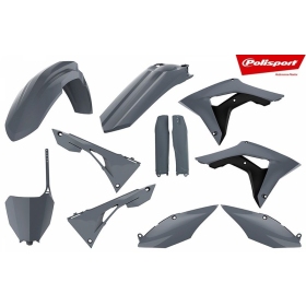 Polisport plastikų komplektas Honda CRF 250/450cc 17-21 Pilka