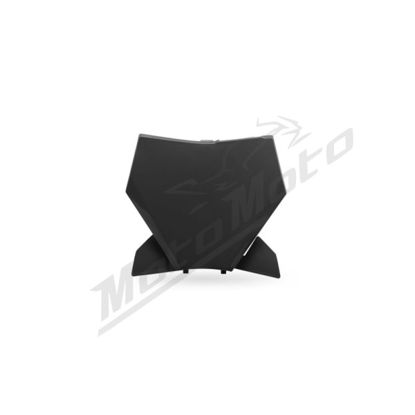UFO Juodas priekinis numerio plastikas KTM SX 85cc 25-26