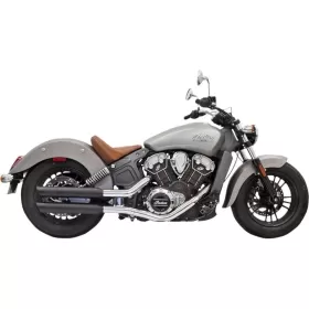 BASSANI XHAUST Slip-On Mufflers INDIAN SCOUT 2015-2024