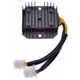 Voltage regulator KYMCO DINK/ PEOPLE/ MALAGUTI F18/ SYM HD/ GTS 50-250cc 95-15 3+3Contacts Pins