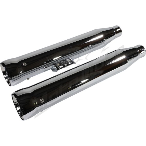 COBRA Neighbor Hater Slip-On Mufflers Harley Davidson FLFB / FLFBS / FLSL / FXBBS / FXLR / FXST 1750-1923cc 18-25