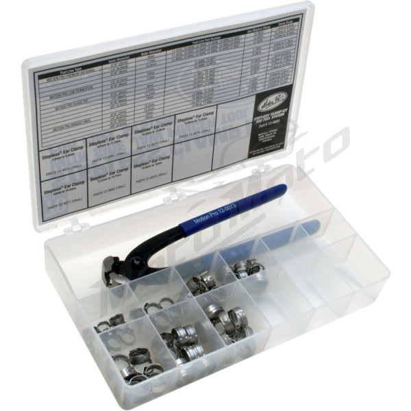 MOTION PRO Stepless Clamp Kit for Fuel Line With Tool