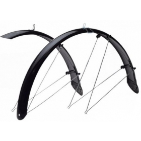 SET OF BICYCLE MUDGUARDS 26" WIDTH 53/58mm